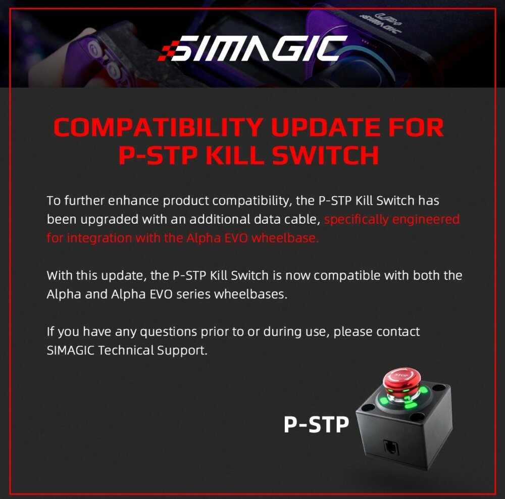 Simagic kill switch