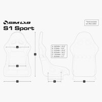 S1 Sport GT racing seat