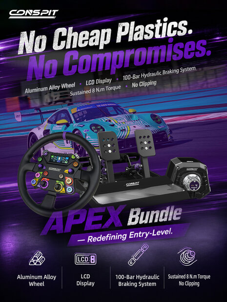 Conspit Ares APEX 8Nm bundle