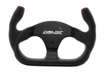 Simagic standalone stuur C-shape leder