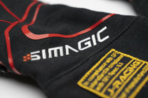 Simagic racing gloves exterior seams