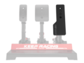 Simagic p1000 long throttle pedal face