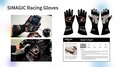 Simagic racing gloves exterior seams